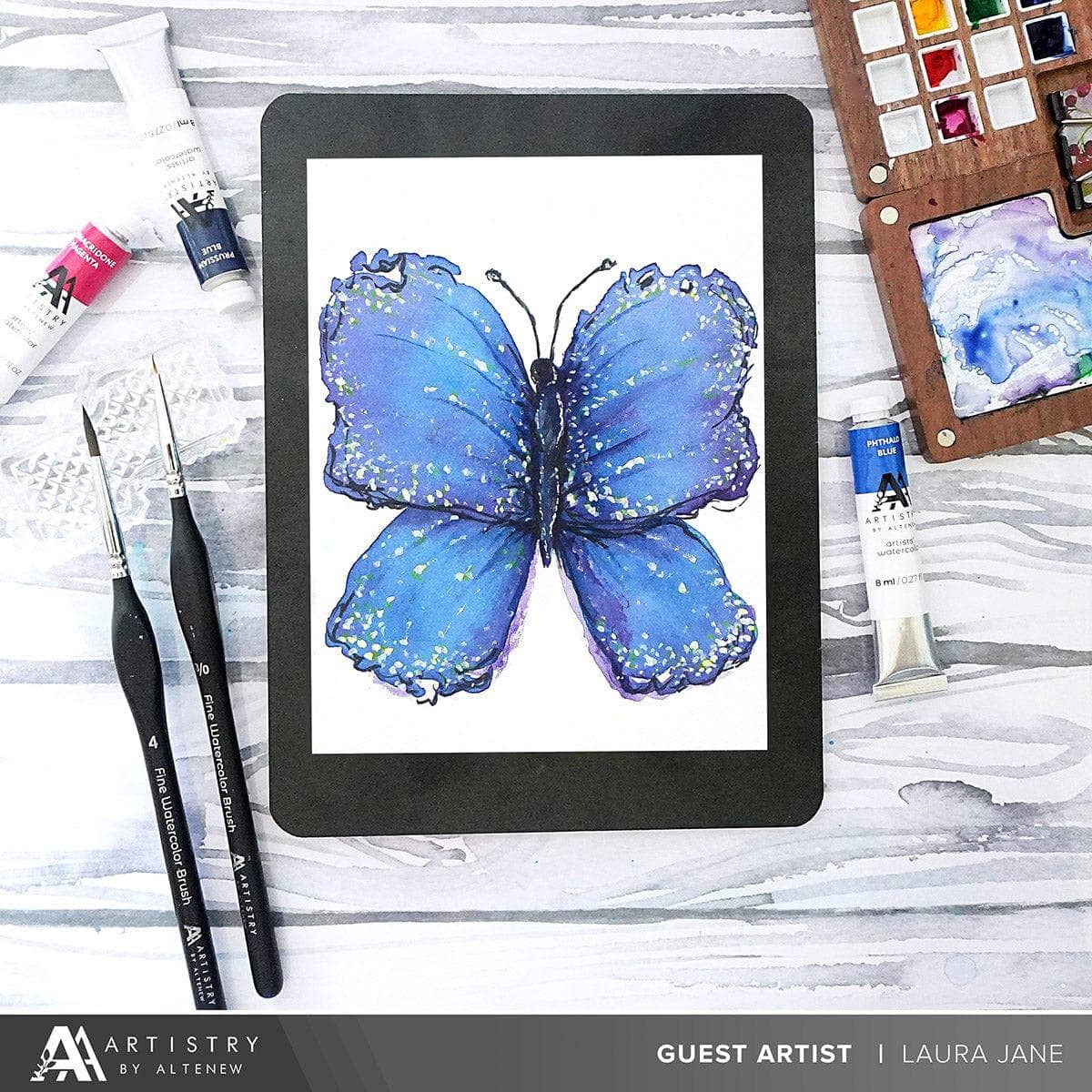 Professional Prussian Blue Watercolor Paint Tube for Artists - Perfect for Landscapes, Sketches & Fine Art Painting