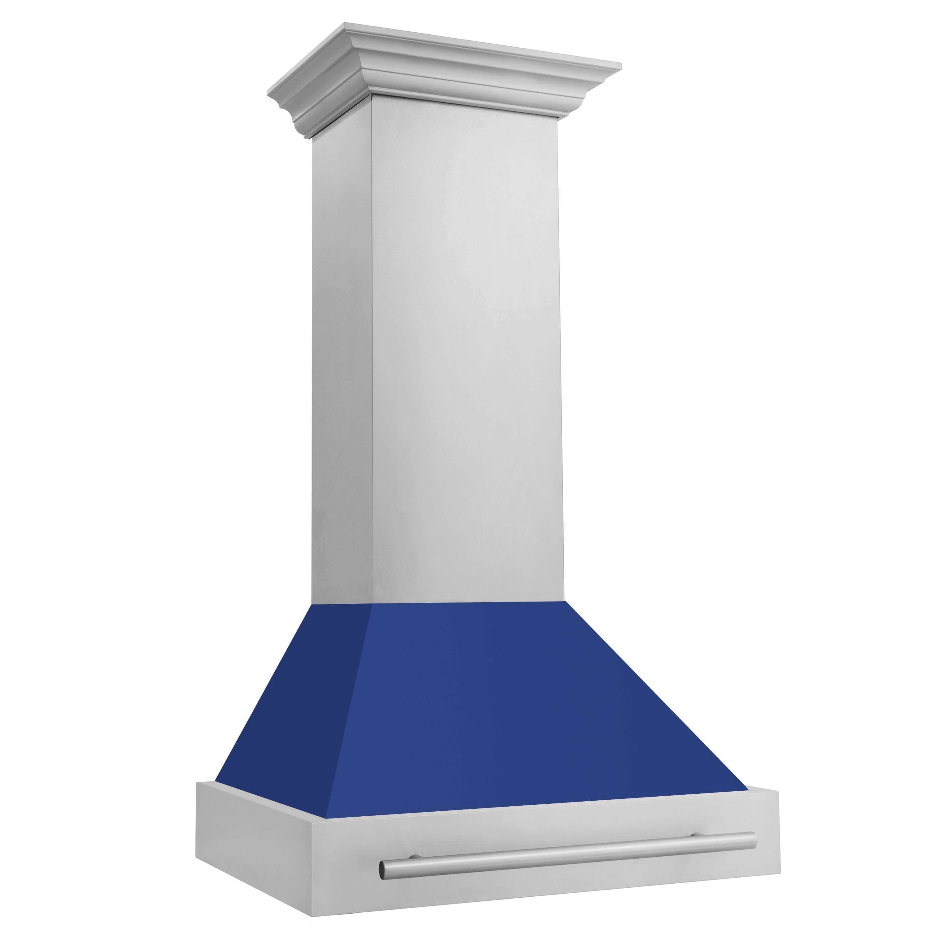 ZLINE 30 Inch Stainless Steel Range Hood - 8654STX 30 | Modern Kitchen Vent Hood with Colored Shell Options & Stainless Steel Handle | Perfect for Home Chefs & Open Concept Kitchens