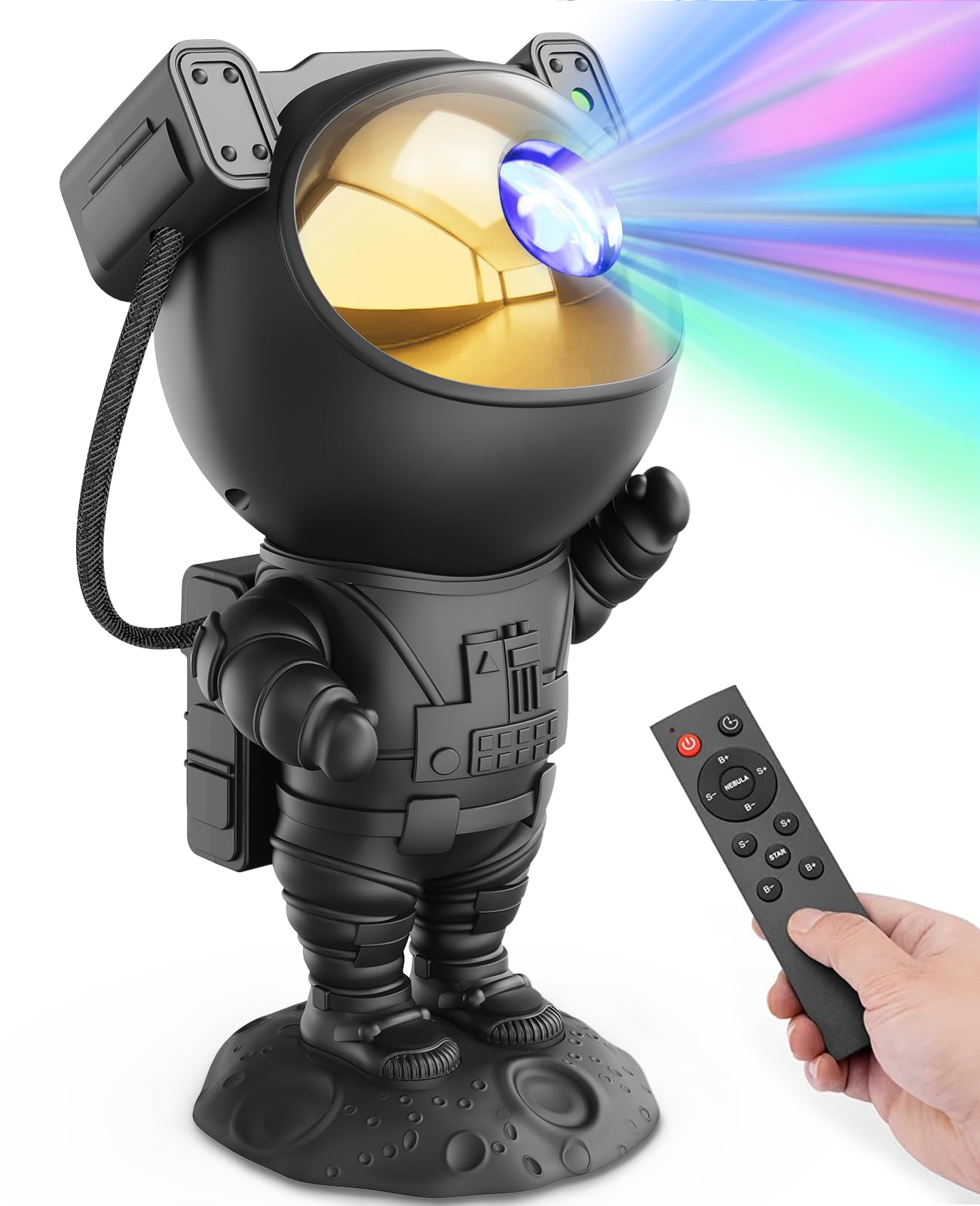Mooyran Galaxy Star Projector Night Light - Astronaut Space Ceiling Projector for Bedroom, Kids Room Decor, LED Nebula Lamp | TikTok Trending Cool Gadget for Relaxation, Sleep Aid & Home Decoration