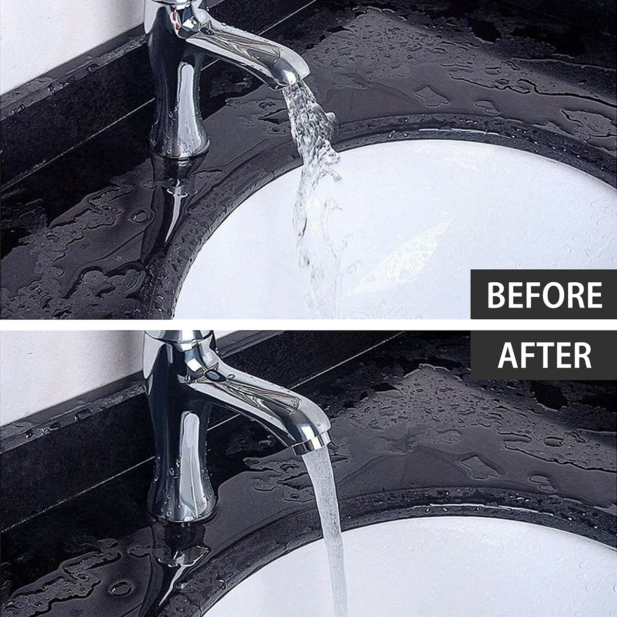 18mm Faucet Aerators - Water Flow Restrictor Replacement for Bathroom & Kitchen Sink (3 Pack) | Save Water & Improve Pressure | Perfect for Home, RV, and Commercial Use