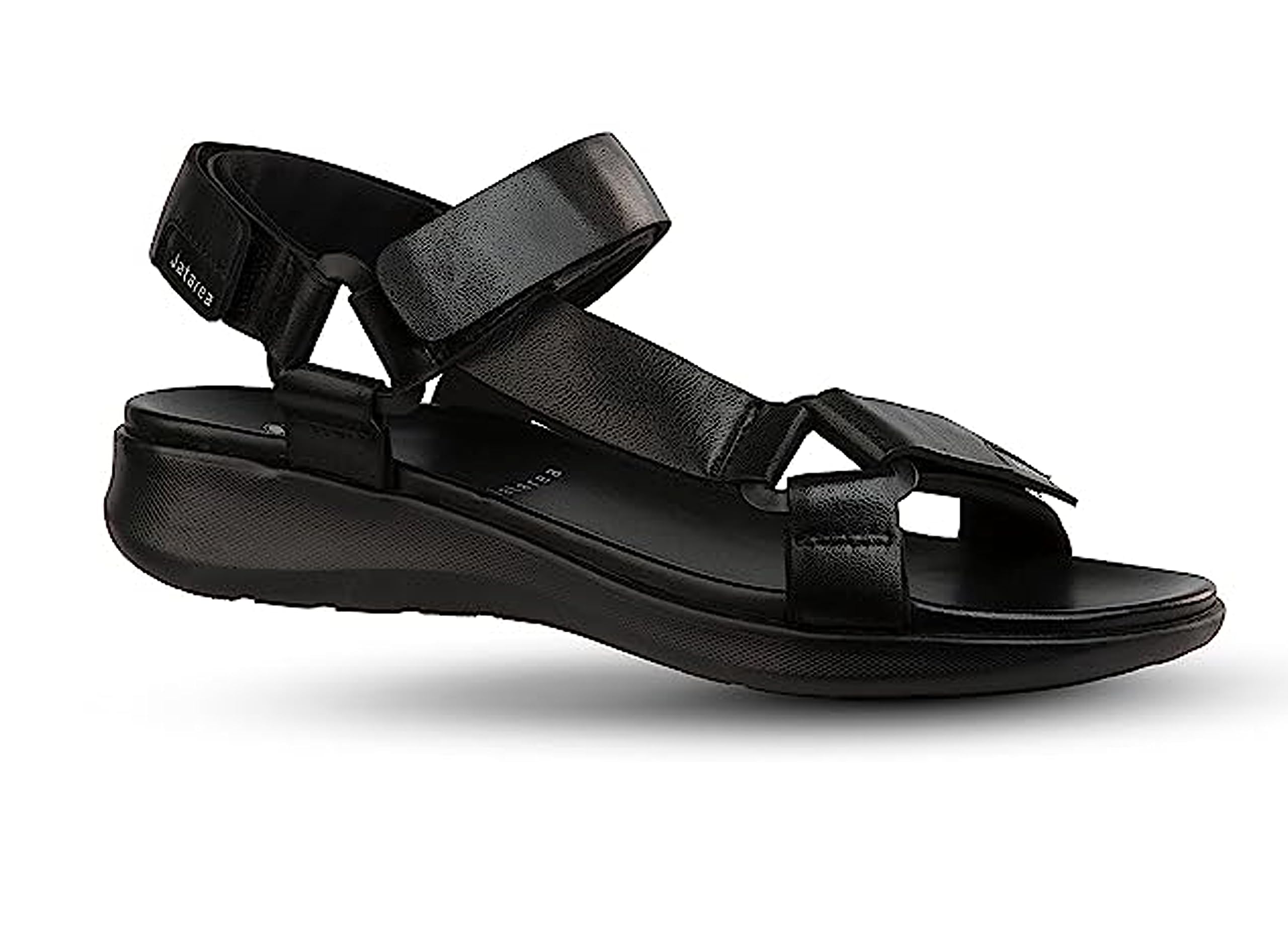 JATAREA Women's Leather Sports Sandals - Open Toe Slide Platform Strappy Hiking Sandals with Arch Support | Comfortable Casual Outdoor Walking Sandals for Women | Perfect for Hiking, Travel & Summer Fashion