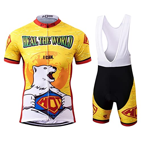 Men's Mountain Bike Short Sleeve Cycling Jersey - Breathable & Quick-Dry for Outdoor Sports | Perfect for Trail Riding, Road Cycling & Adventure Racing