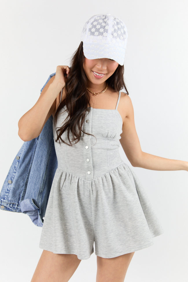 On Set Terry Bustier Romper for Women | Comfortable & Stylish Jumpsuit | Perfect for Summer Outfits, Beach Cover-ups & Lounge Wear | FINAL SALE