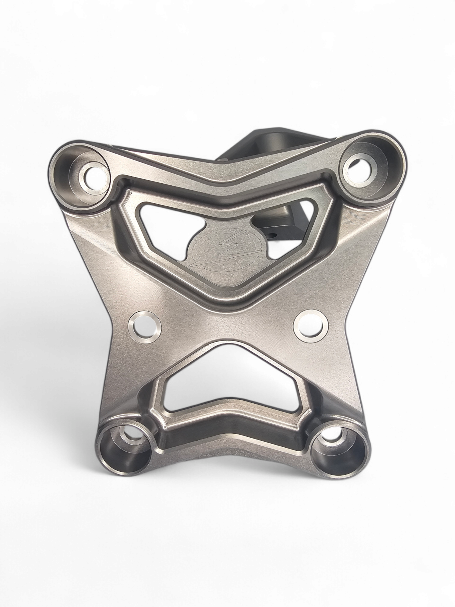 Can Am X3 Maverick 6 Bolt EOD XL Radius Rod Plate with Tow Hook (2017-Present) - Gun Metal RRP210013XL - Off-Road Protection & Recovery Accessory for Dune Bashing & Trail Riding