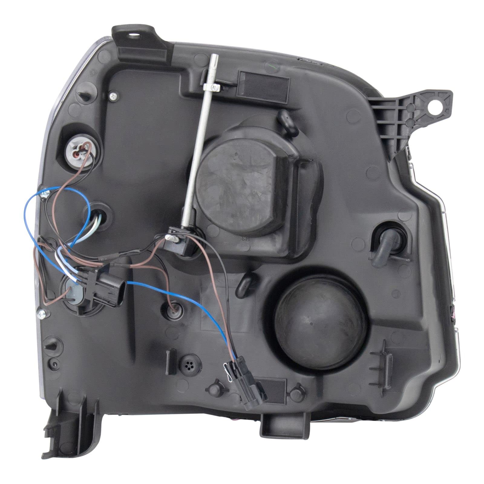 GMC Yukon Headlight Assembly Set (2007-2014) - Halogen Compatible for Night Driving