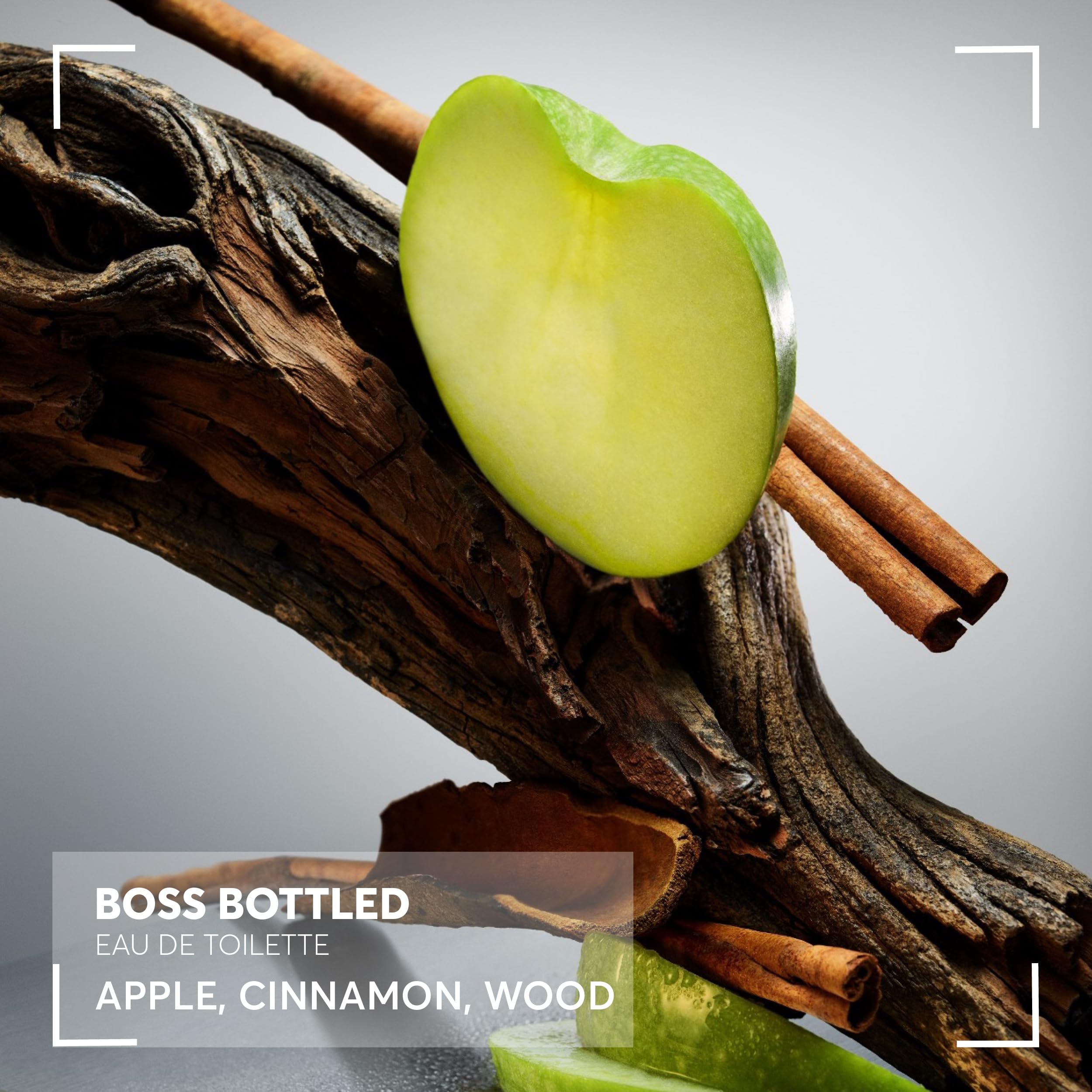 Hugo Boss Bottled Eau de Toilette for Men | Woody Cologne with Apple, Cinnamon & Sandalwood Notes | Long Lasting Fragrance Spray | Perfect for Date Night, Office & Special Occasions