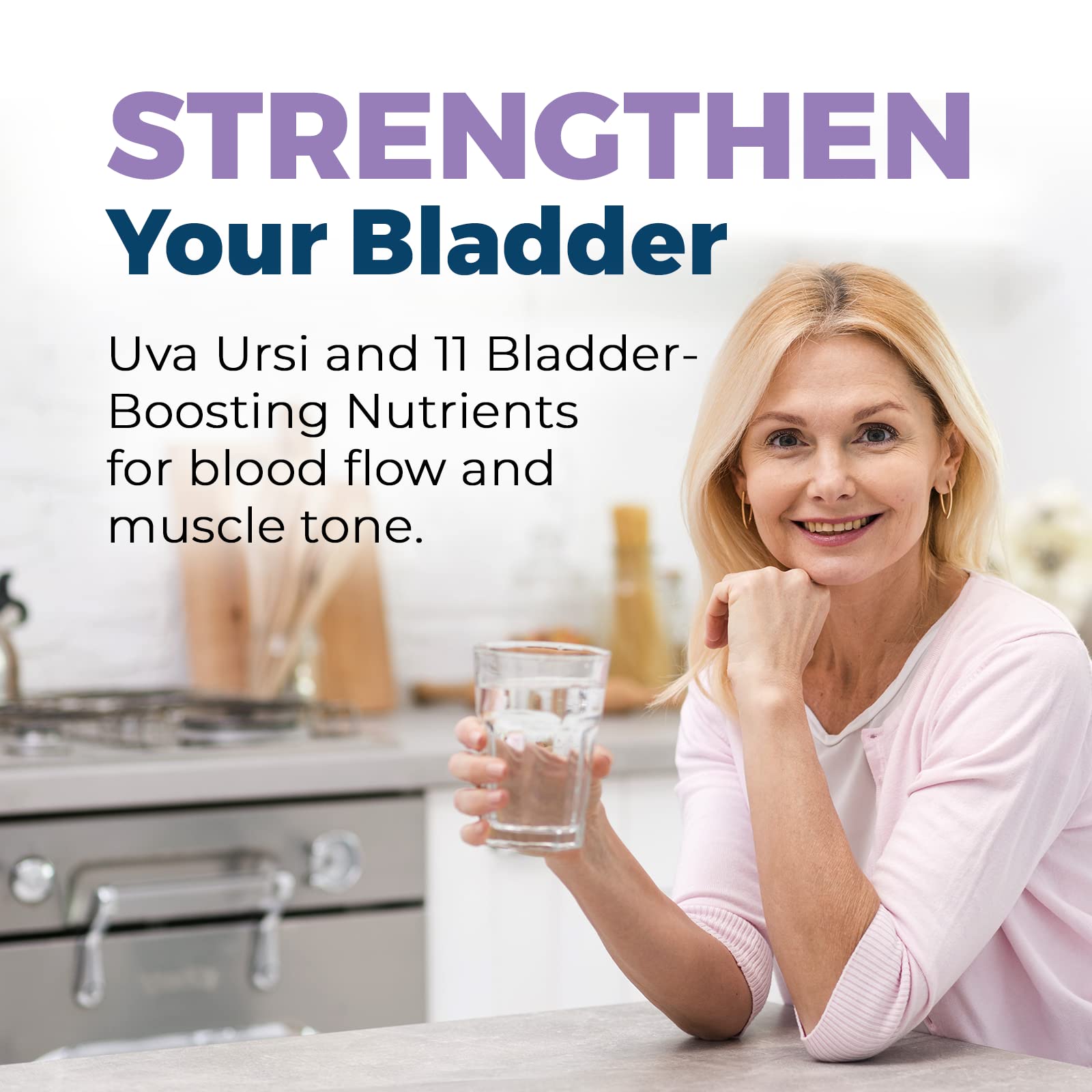 Premium Bladder Support Supplement - 30 Capsules per Bottle (6-Pack) | Natural Urinary Health Support for Women & Men | Promotes Comfort & Confidence | Ideal for Active Lifestyle, Travel & Daily Wellness