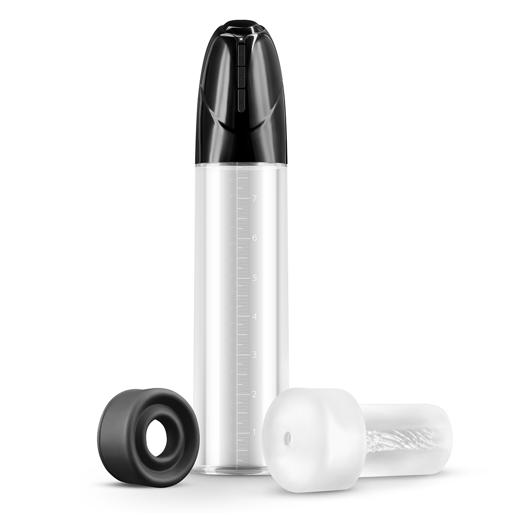 Enlarge Titan Programmable Suction Penis Pump with Masturbator - Electric Vacuum Pump for Male Enhancement & Pleasure - Perfect for Solo Play & Couples Intimacy
