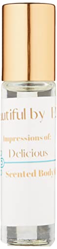 Beautiful by E! Be Delicious Scented Body Oil - Fragrant Moisturizing Oil for Women, Long-Lasting Hydration - Perfect for Daily Skincare & Special Occasions