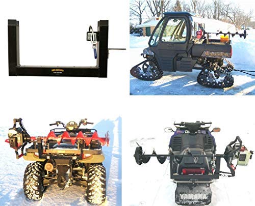 D-40 Digger Ice Auger Carrier - Heavy Duty Fishing Auger Holder for Ice Fishing Gear - Perfect for Ice Fishing, Winter Sports & Outdoor Adventures