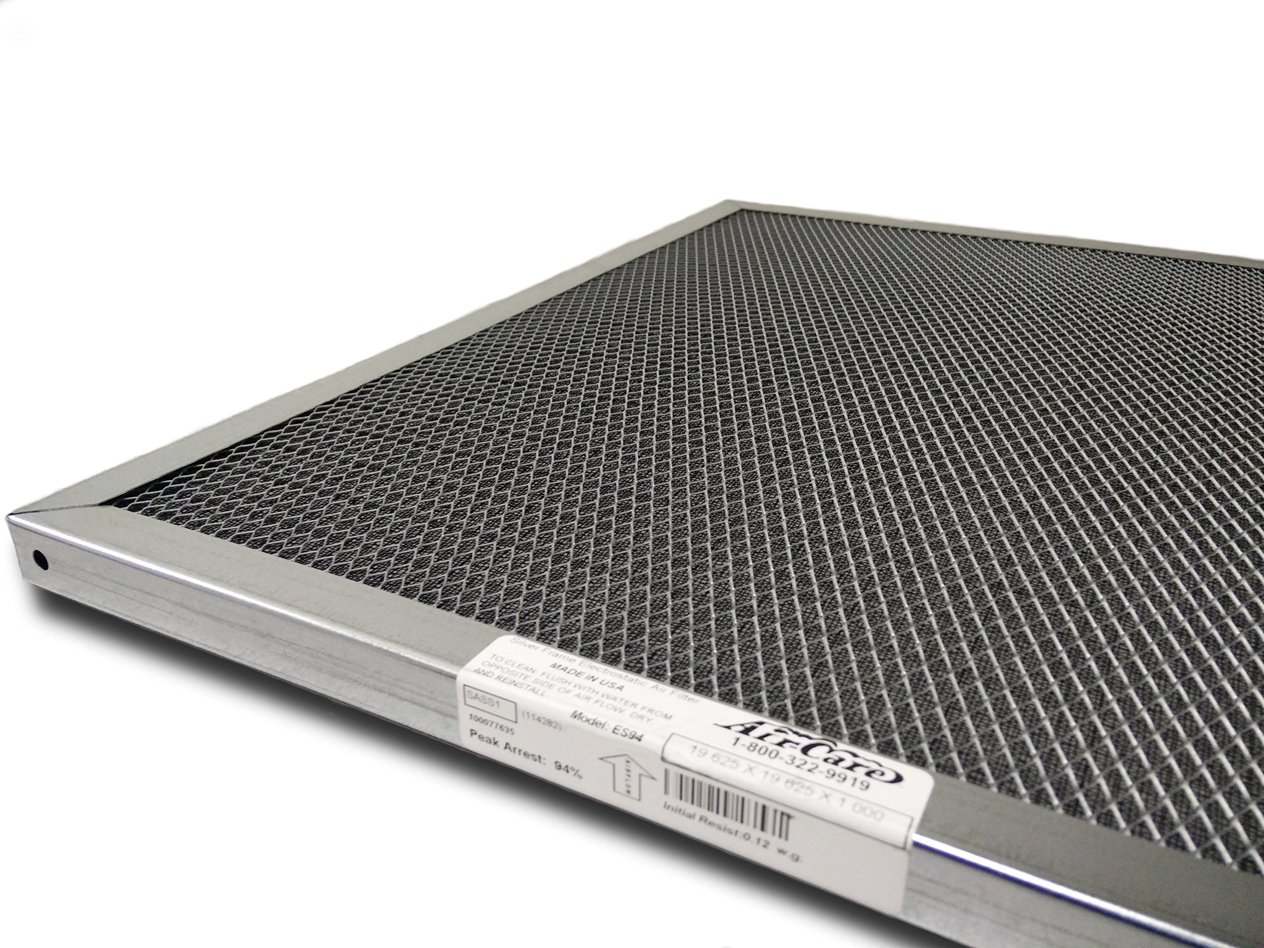 18x30x1 Electrostatic Washable Permanent HVAC Air Filter for Home, AC & Furnace - Traps Dust, Pollen & Pet Hair - Ideal for Allergies & Clean Air