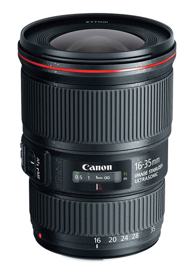 Canon EF 16-35mm f/4L IS USM Wide Angle Zoom Lens for Landscape, Architecture & Travel Photography - Professional DSLR Camera Lens with Image Stabilization