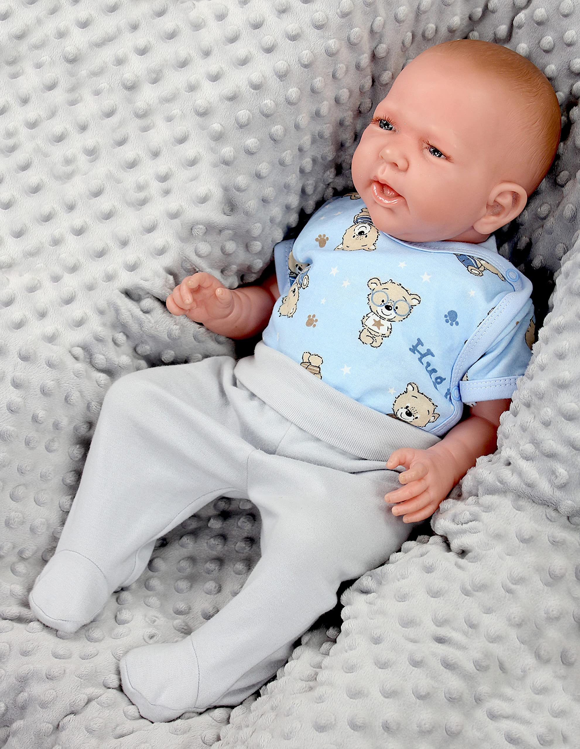 TupTam Baby Bodysuit 5-Pack – 100% Cotton Newborn Onesies with Snap Closure – OEKO-TEX Certified for Safe & Soft Baby Clothes – Perfect for Daily Wear, Sleepwear, and Gifting