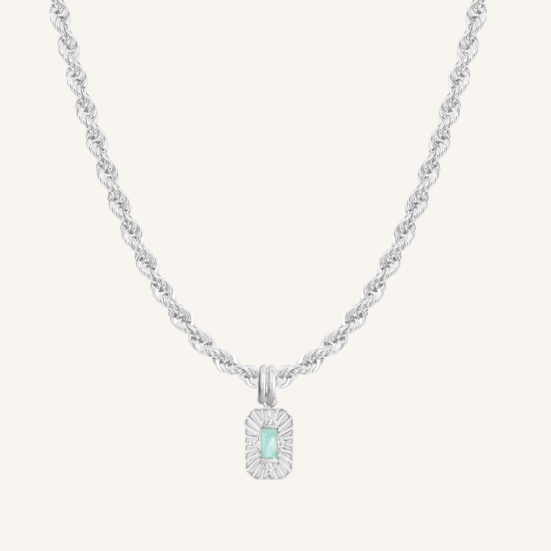 Providence Charm Necklace - Elegant Silver Pendant Jewelry for Women | Perfect Gift for Birthday, Anniversary & Special Occasions