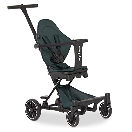 Dream On Me Drift Rider Lightweight Baby Stroller - Compact Fold, 360° Swivel Wheels & Sturdy Design for Travel | Emerald Green Stroller for Infants & Toddlers | Perfect for Shopping, Airports & Daily Walks
