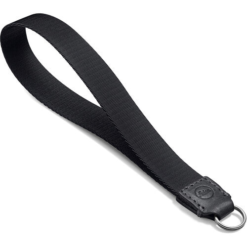 Leica Genuine Leather Wrist Strap - Premium Black Camera Hand Strap for Leica M, Q & SL Series - Perfect for Travel Photography & Street Shooting
