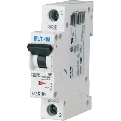 Eaton Cutler Hammer FAZ-B25/1-SP Circuit Breaker (6-Pack) - 40007006623 - Ideal for Residential & Commercial Electrical Panels