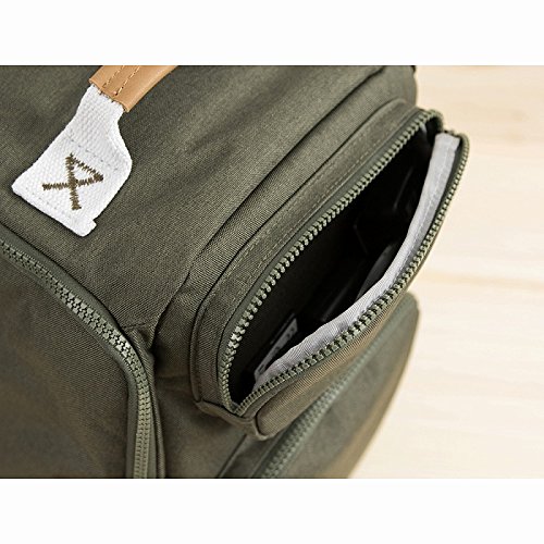 Original Camera Bag - Waterproof & Durable Green DSLR/SLR Camera Case for Travel, Hiking & Outdoor Photography