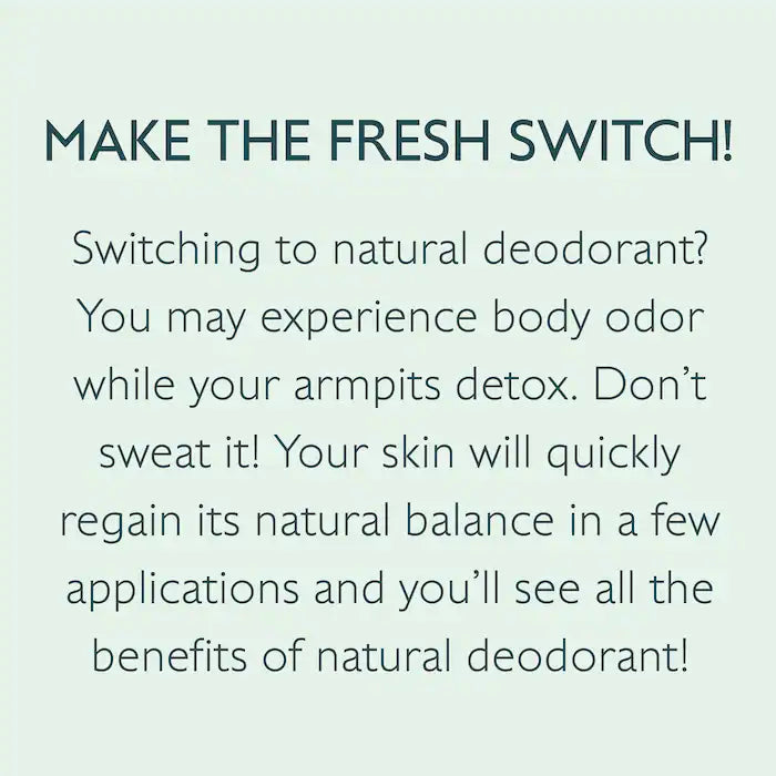 Vinafresh Natural Aluminum Free Deodorant by Caudalie - Fresh & Gentle Protection for Sensitive Skin - Perfect for Daily Use, Gym & Outdoor Activities