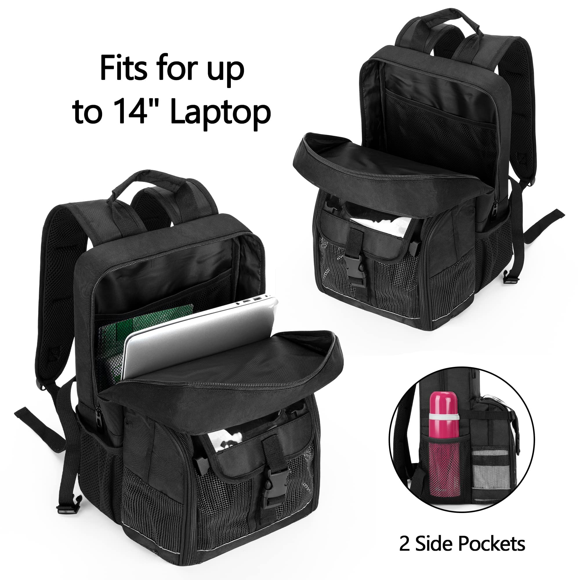 Portable Oxygen Concentrator Backpack - Compatible with Inogen, OxyGo & Caire Units | Travel Medical Bag with Storage Compartment | Perfect for Air Travel, Hiking & Daily Use