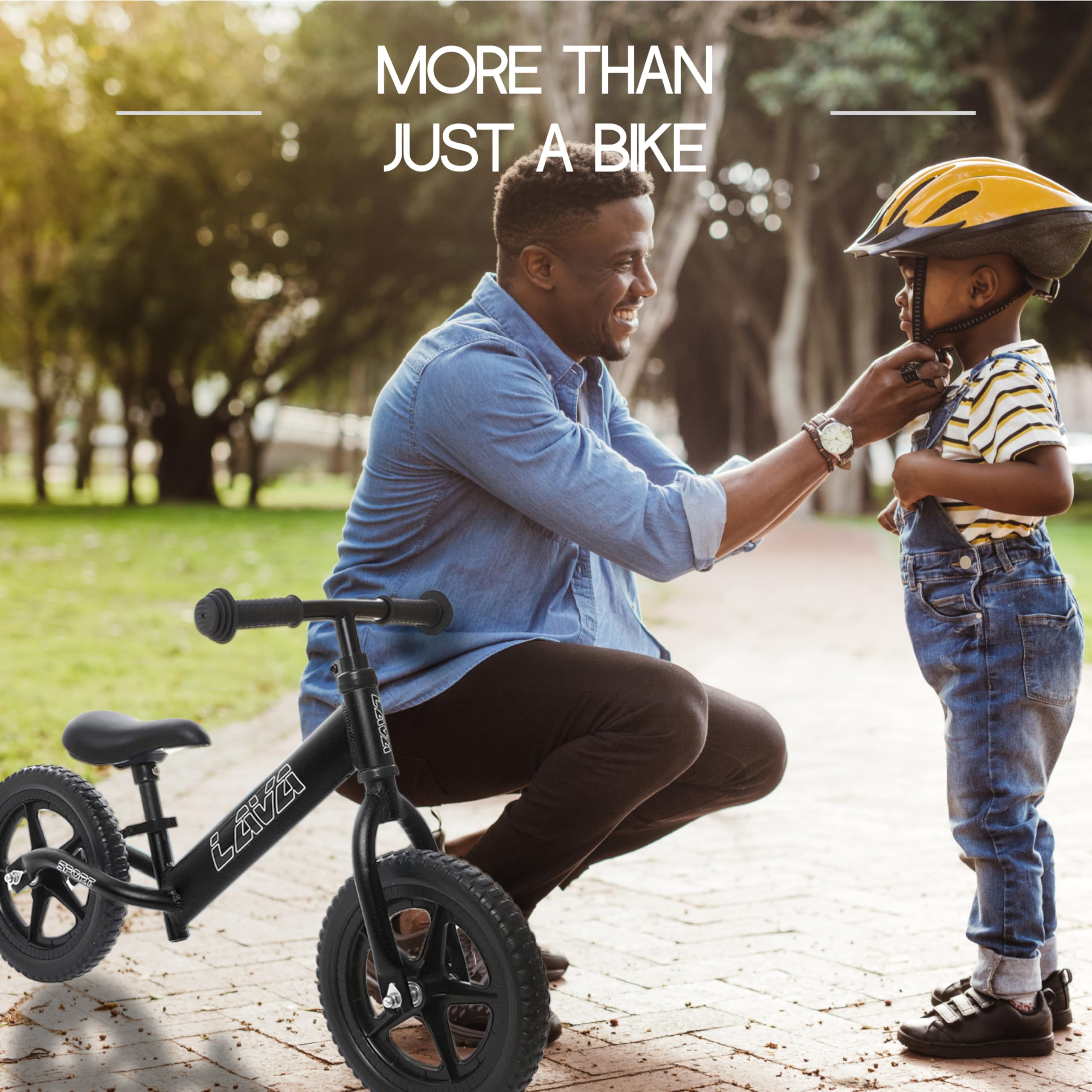 Lightweight Aluminum Balance Bike for Toddlers Age 2-5 Years - Adjustable Seat & Handlebar No Pedal Training Bike for Boys & Girls with EVA Foam Tires - Perfect for Learning to Ride & Outdoor Play