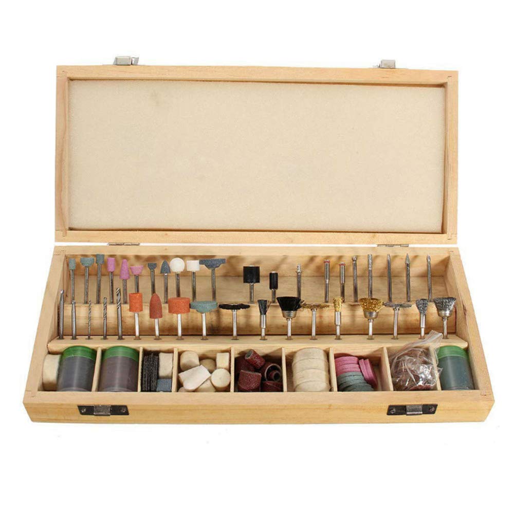 **228Pcs Rotary Tool Accessories Kit - Metal & Wood Grinding, Sanding, Polishing Set for Dremel & Rotary Tools | DIY, Crafting, Woodworking & Metalworking Projects**