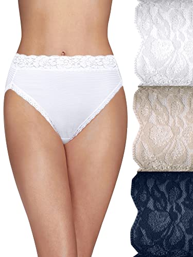 3 Pack - White/Beige/Navy