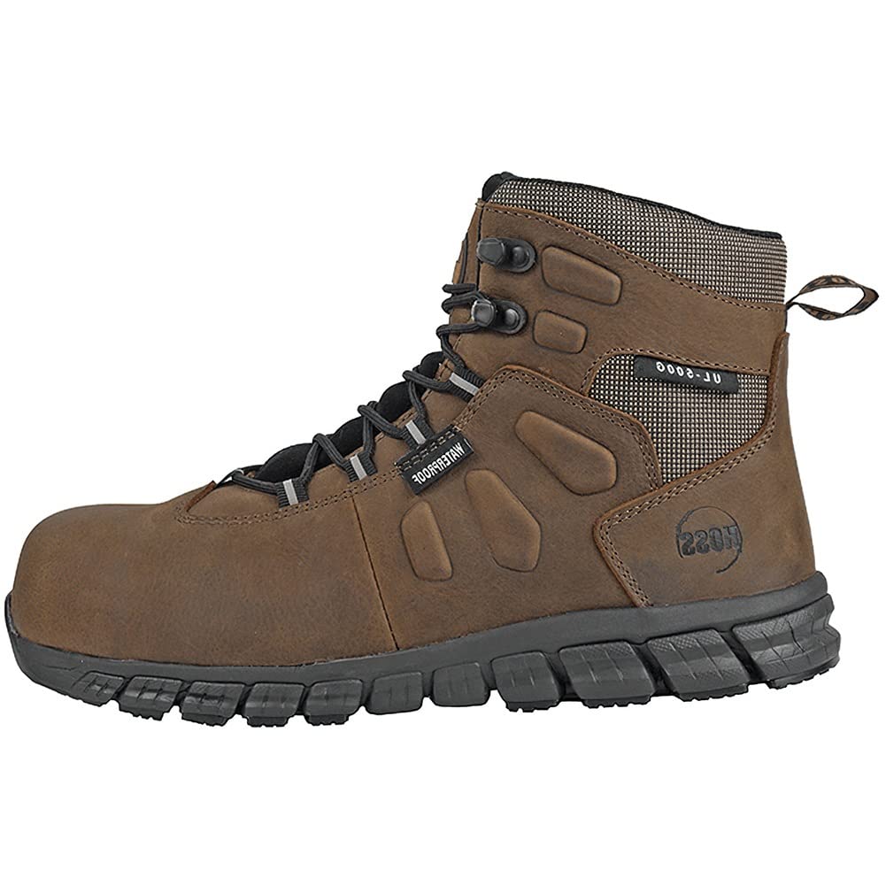 Men's Ultra Lite Tikaboo Atlantic Leather Shoes - Big & Tall Sizes for Outdoor Hiking & Casual Wear