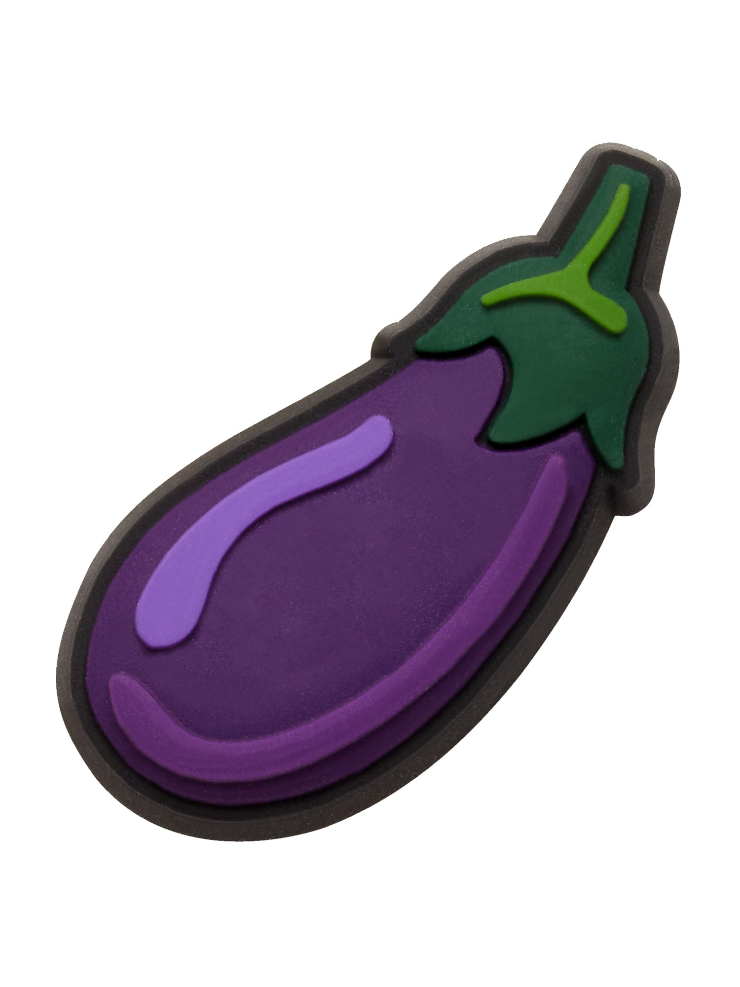 Crocs Jibbitz Charms - Aubergine Color Shoe Accessories for Kids & Adults | Perfect for Customizing Crocs, Sandals & DIY Projects | Great for Gifts, Parties & Everyday Fun