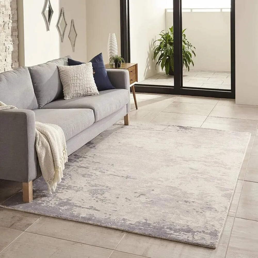 Momeni Rugs Illusions Collection 8' x 11' Blue Casual Area Rug - Perfect for Living Room, Bedroom & Office Decor