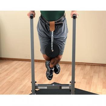 Body Solid GDIP59B Dip Stand - Heavy Duty Adjustable Dip Station for Home Gym, Black | Perfect for Strength Training & Calisthenics Workouts