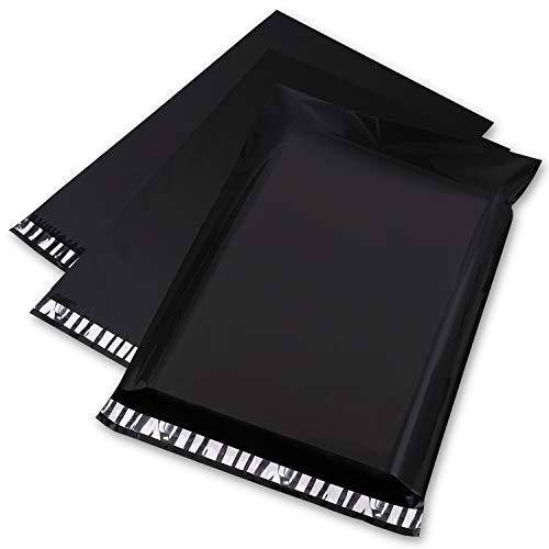10x13 Inch Black Poly Mailer Envelopes - Waterproof Shipping Bags for Ecommerce | Perfect for Clothing, Jewelry & Small Business Shipments