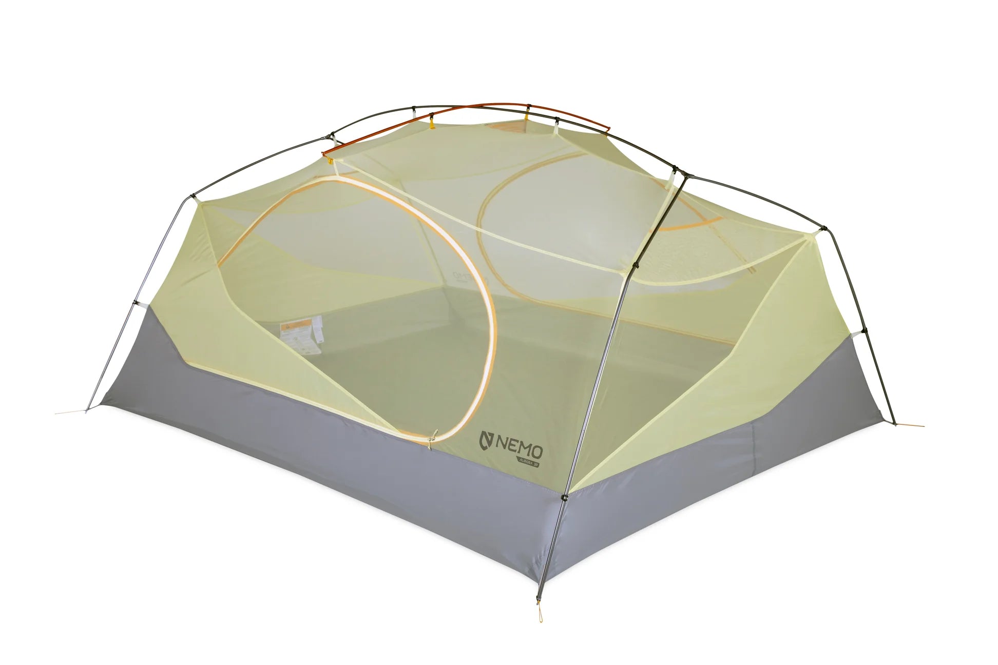 Lightweight Aurora™ 3-Person Backpacking Tent with Waterproof Footprint - Perfect for Camping, Hiking & Outdoor Adventures