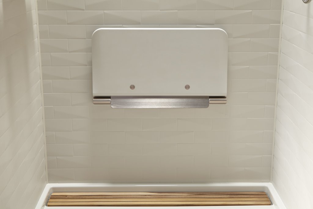 KOHLER 48-Inch Teak Shower Floor Drain Cover - Durable Bathroom Accessory for Spa-Like Shower Experience