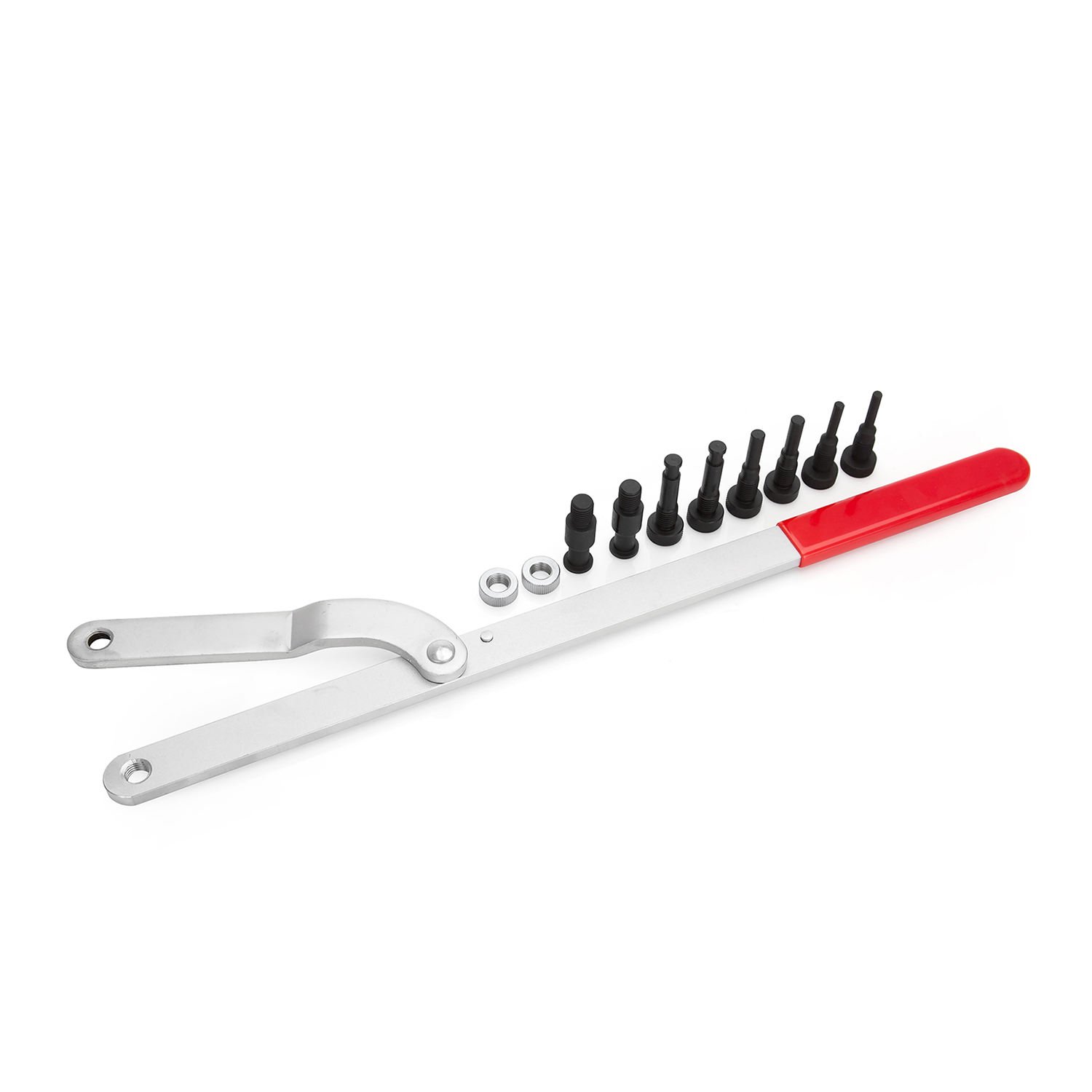 OEMTOOLS 27281 Universal Pulley and Fan Clutch Holder Tool - Crankshaft Pulley Holder, Camshaft Holder, Fan Clutch Wrench - Professional Auto Repair Tool for Mechanics - Perfect for Engine Maintenance and DIY Car Fixes