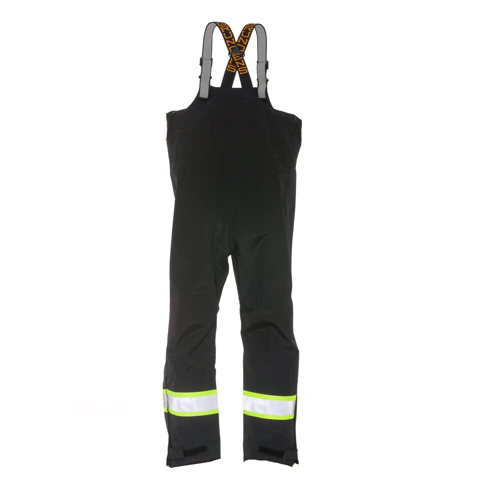 Grundéns Men's Waterproof CSA Reflective Bib Pants - Heavy Duty Fishing & Outdoor Workwear for Cold Weather & Rain Protection