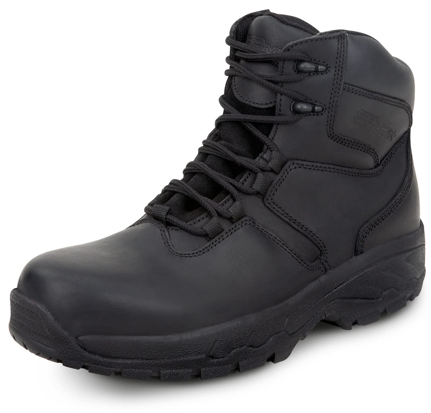 SR Max Denali Women's Black Composite Toe EH Rated Waterproof Non-Metallic Slip Resistant Work Hiking Boots - Perfect for Construction, Landscaping & Outdoor Work