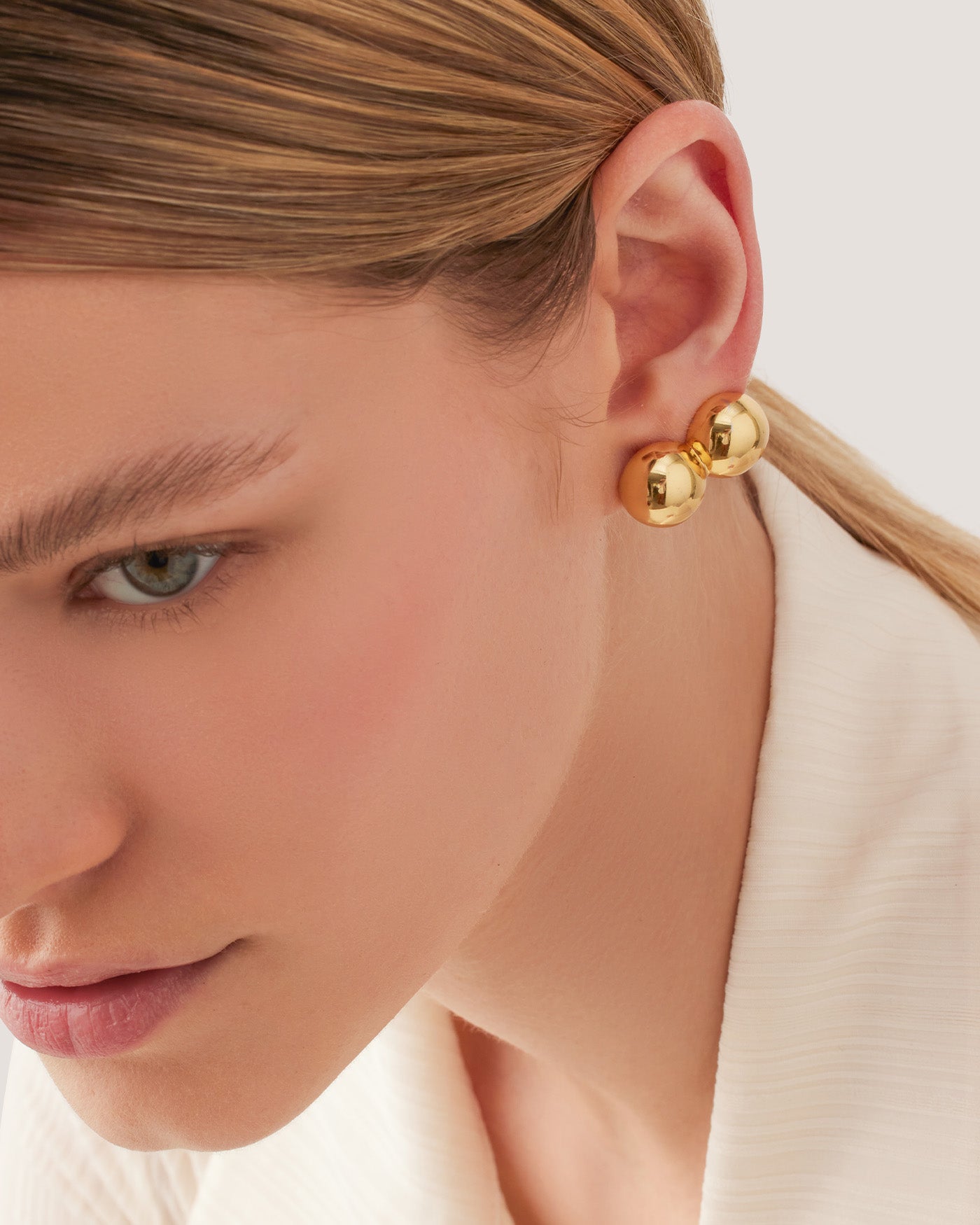 Lyra Climber Earrings - Elegant Silver Hoop Earrings for Women | Perfect for Parties, Weddings & Everyday Wear