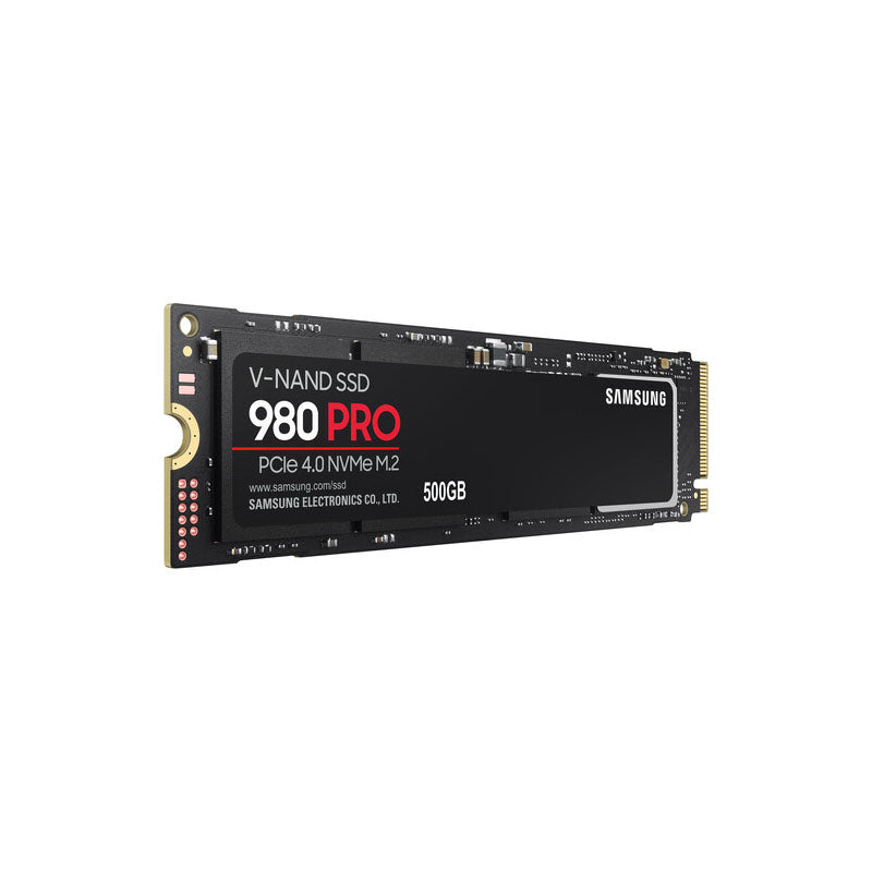 Samsung 980 PRO 500GB PCIe 4.0 NVMe M.2 SSD - Ultra-Fast Internal Solid State Drive for Gaming, 4K Video Editing & High-Performance PCs