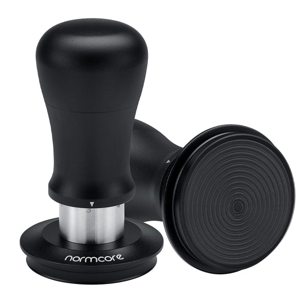 Normcore Spring Loaded Tamper V5 - Premium Titanium Espresso Coffee Tamper for Baristas & Home Brewing | Perfect for Espresso Machines & Coffee Shops