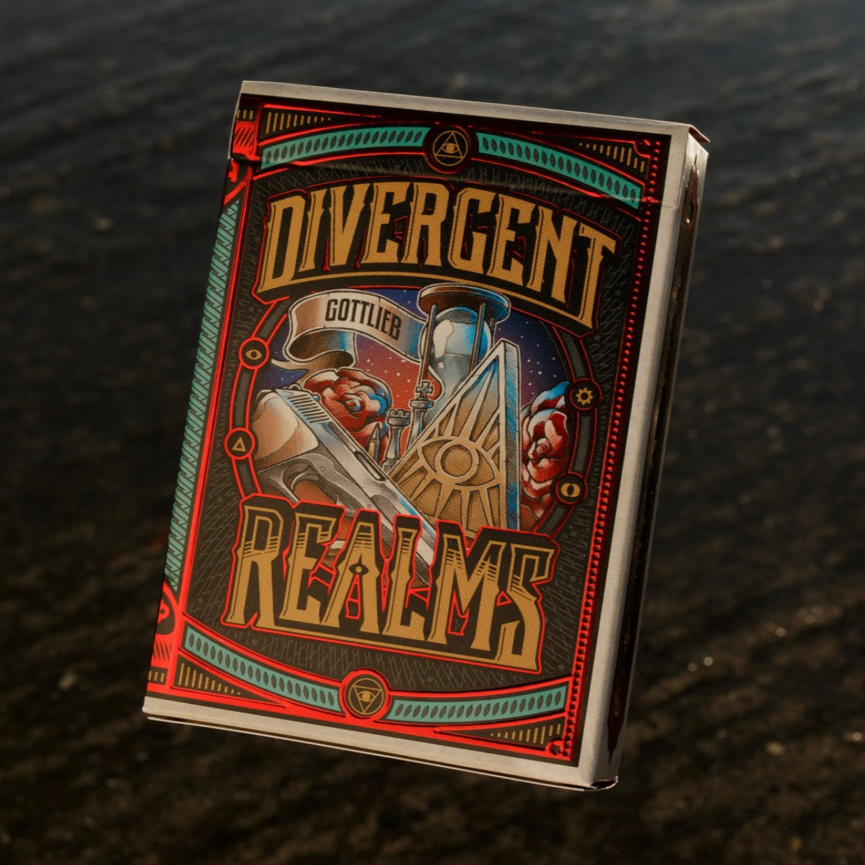 Divergent Realms Playing Cards by Gottlieb - Premium Collectible Card Deck for Magic Tricks, Poker & Game Nights | Unique Gift for Card Game Enthusiasts