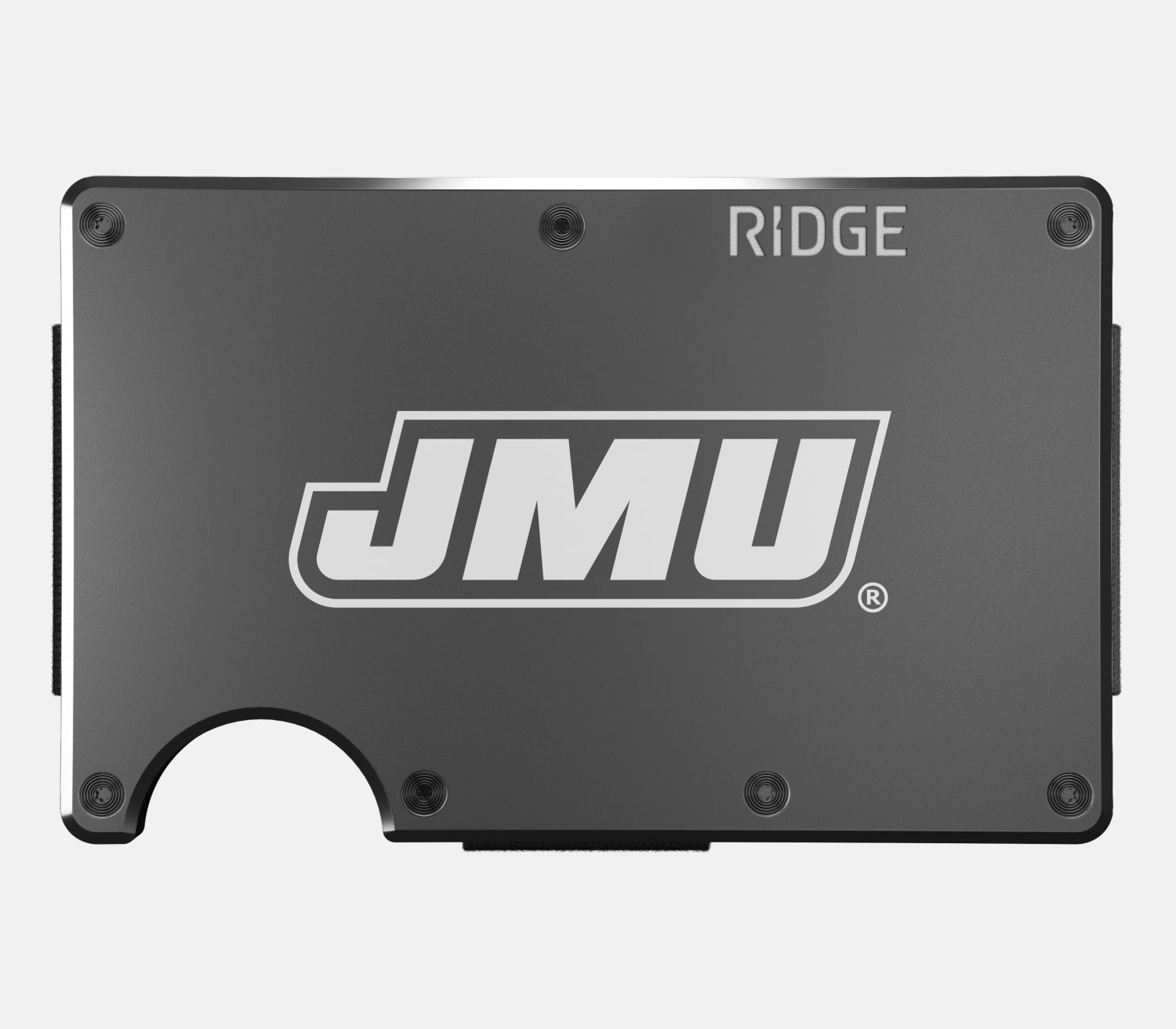 Ridge Wallet for Men - Slim Minimalist RFID Blocking Front Pocket Wallet - James Madison Dukes Edition - Perfect for Everyday Carry, Travel & Gifts