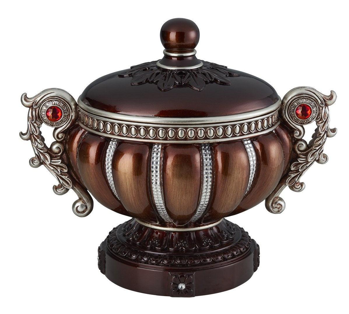 11.5 Inch Tall Decorative Jewelry Box with Multiple Designs & Elegant Accents - Perfect for Jewelry Storage, Gift Giving & Home Décor
