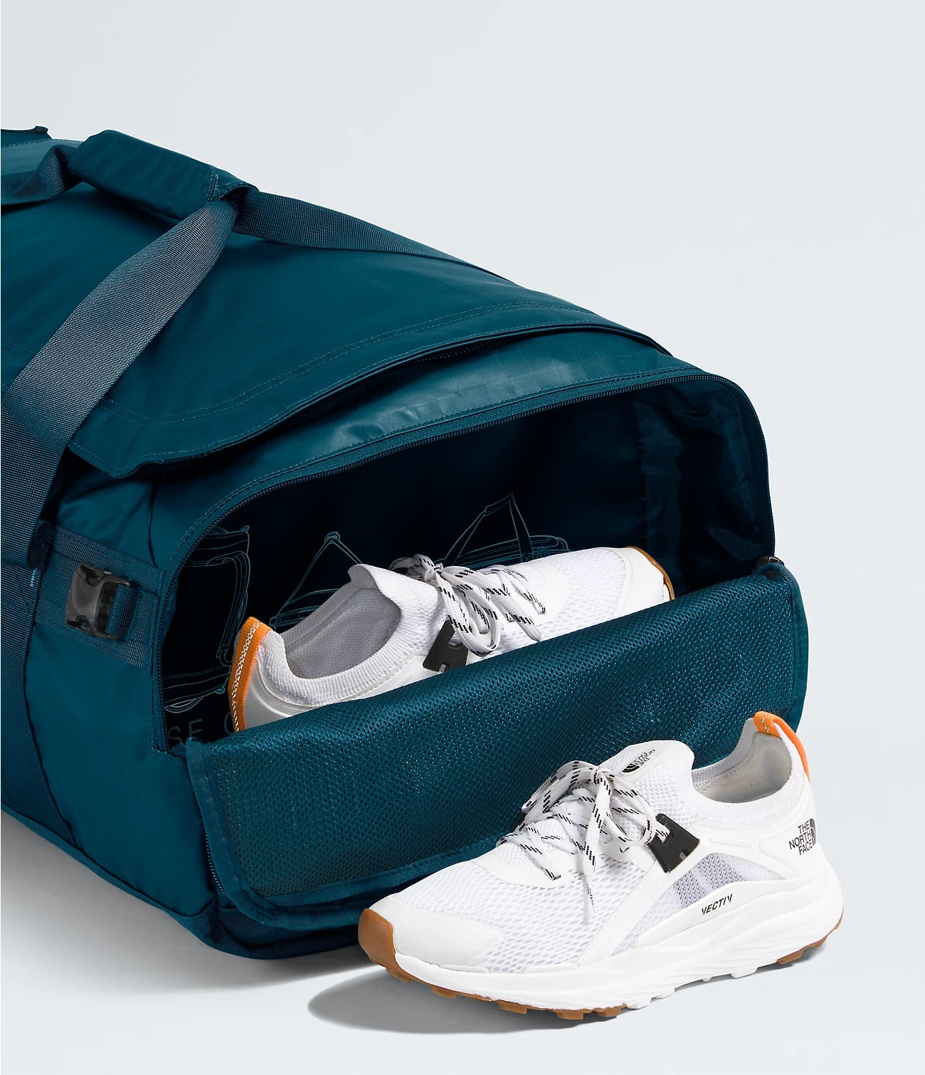Base Camp Voyager Duffel 62L - Large Waterproof Travel Duffel Bag for Camping, Hiking & Outdoor Adventures - Perfect for Gear Storage & Weekend Getaways