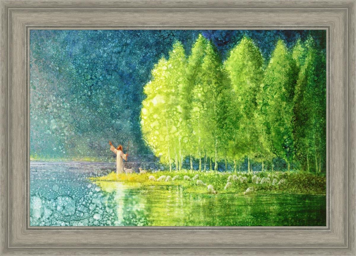 Beside Still Waters - Premium Home Decor & Wall Art for Living Room, Bedroom, Office | Perfect for Relaxation & Meditation Spaces