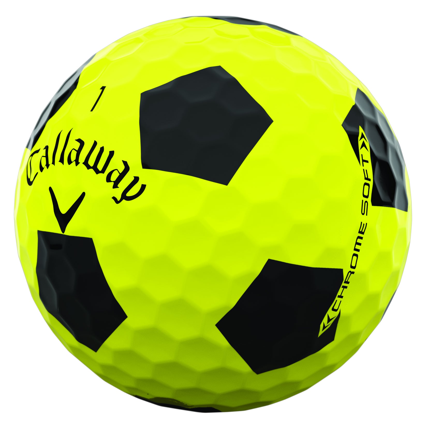 Callaway Chrome Soft Truvis Golf Balls - 12 Pack Premium Golf Balls for Distance & Control - Perfect for Tournament Play & Practice Rounds