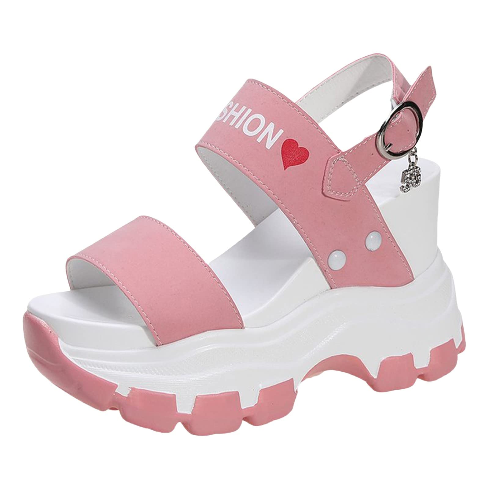 Women's Comfortable Orthopedic Wedge Sandals with Arch Support - Strappy Open Toe Platform Sandals for Casual Wear, Walking & Summer Outfits
