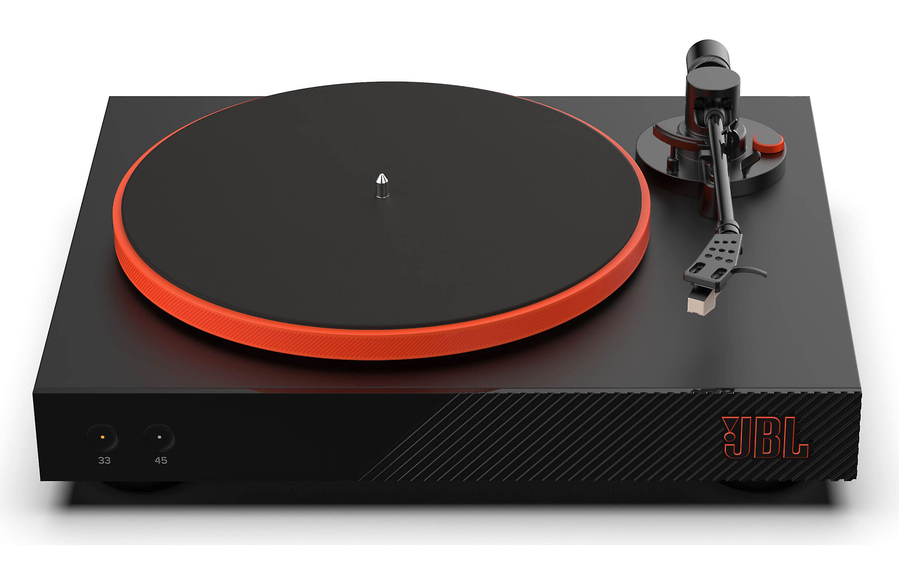 JBL Spinner BT Semi Automatic Turntable with Pre-Mounted Cartridge, Phono Preamp & Bluetooth - Wireless Vinyl Record Player for Home, Studio & DJ Use