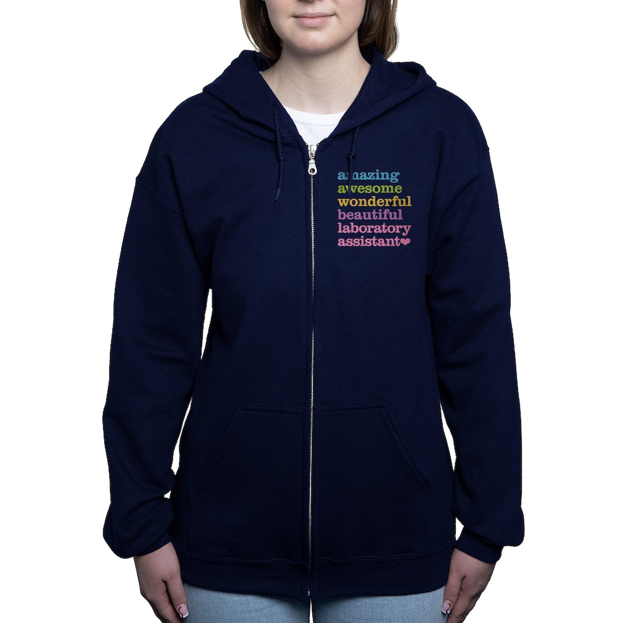 Amazing Laboratory Assistant Women's Zip Hoodie - Soft Zip-Up Sweatshirt for Science Lovers | Perfect for Work, School & Casual Wear