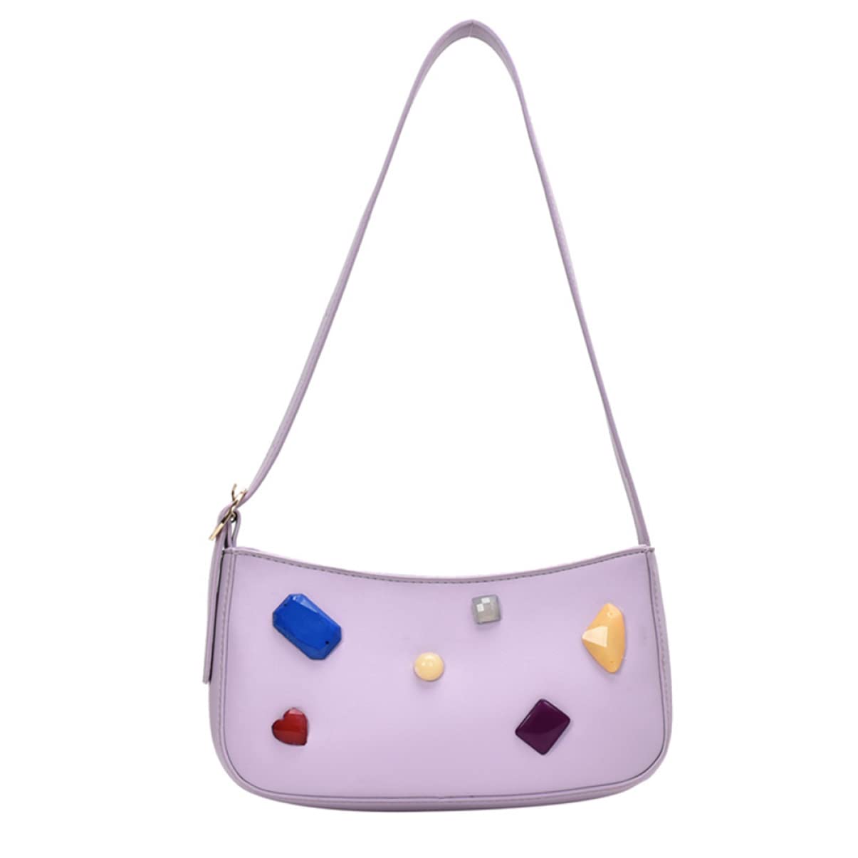 VALICLUD Women's PU Leather Clutch Shoulder Bag - Perfect for Work & Evening Events